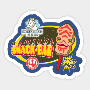 Admiral Snack-Bar Sticker